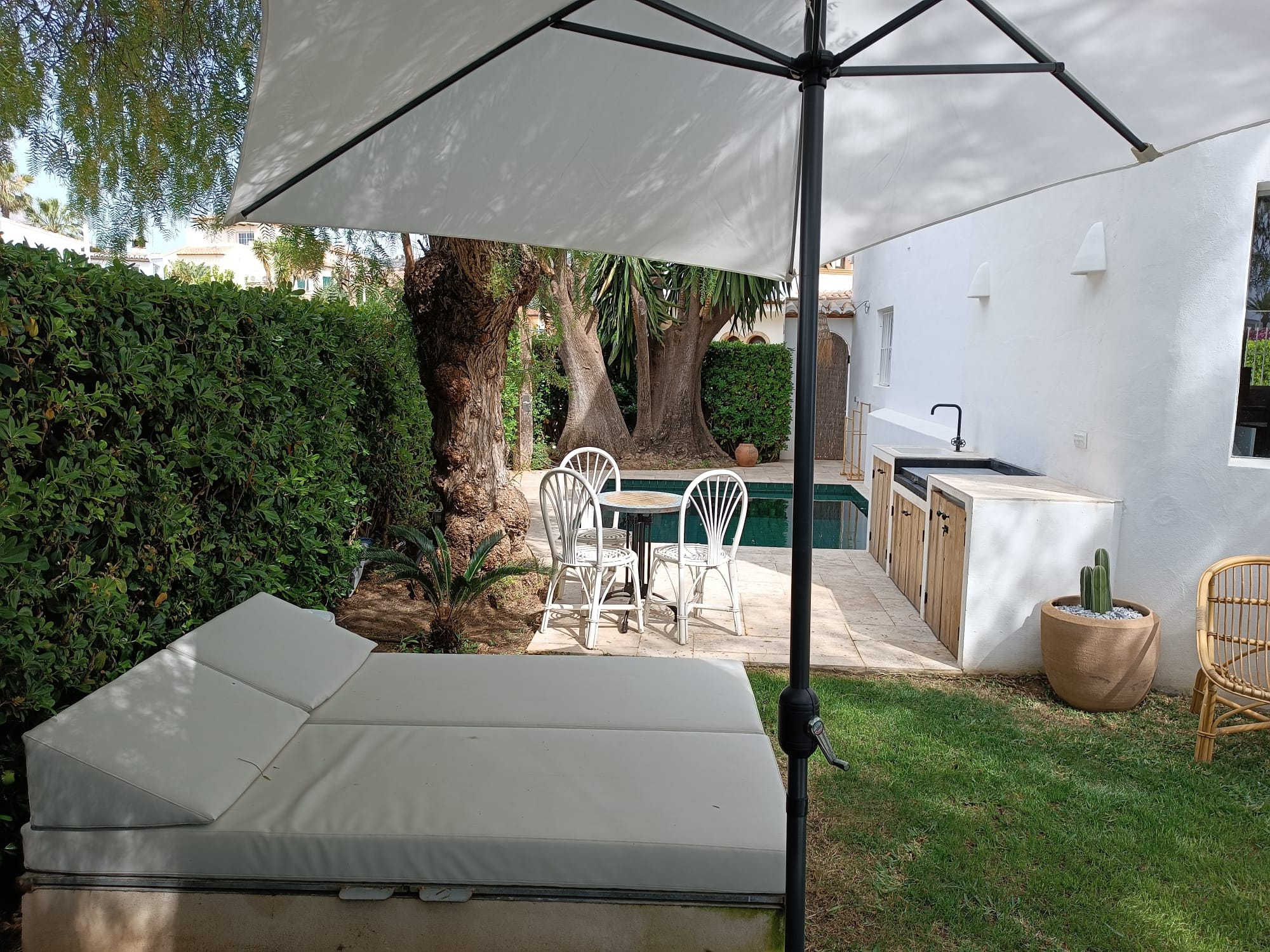 Casa Playa Jávea, Jardín